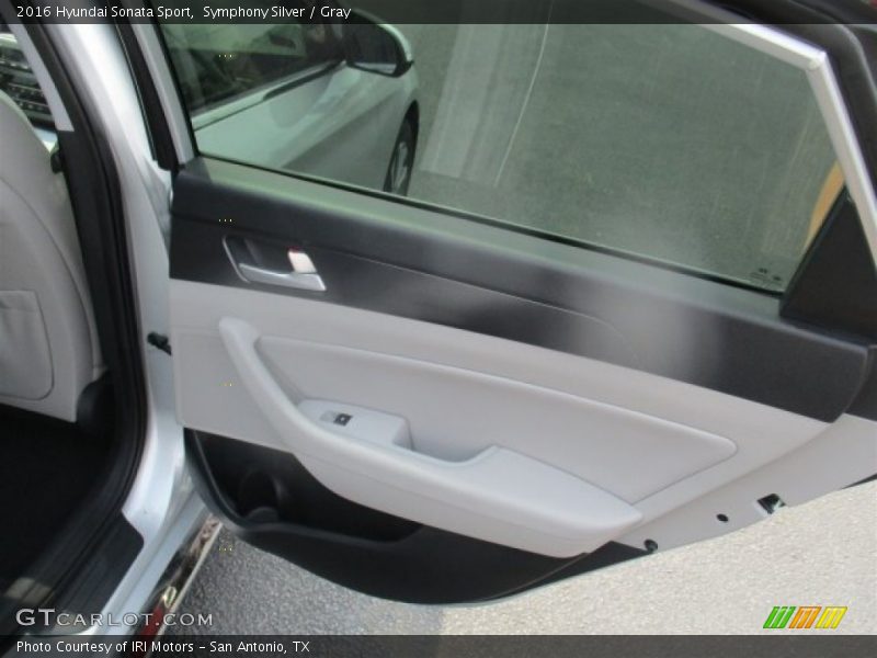 Symphony Silver / Gray 2016 Hyundai Sonata Sport