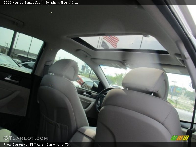 Symphony Silver / Gray 2016 Hyundai Sonata Sport