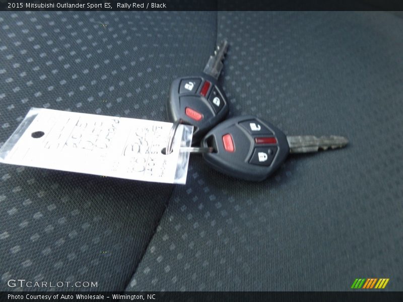 Rally Red / Black 2015 Mitsubishi Outlander Sport ES