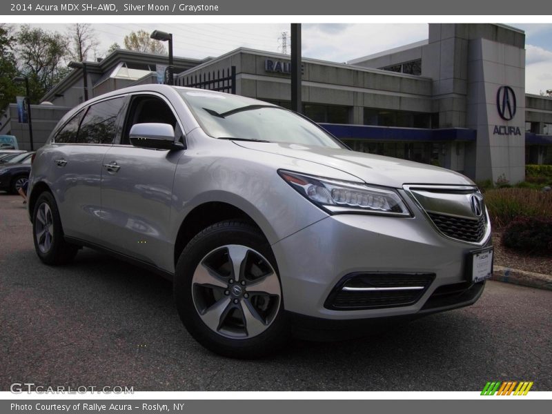 Silver Moon / Graystone 2014 Acura MDX SH-AWD