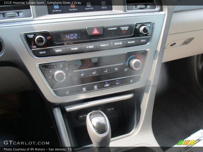 Symphony Silver / Gray 2016 Hyundai Sonata Sport