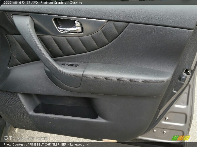 Platinum Graphite / Graphite 2010 Infiniti FX 35 AWD