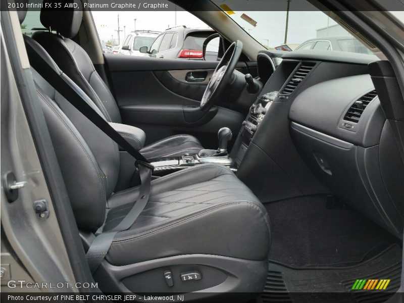 Platinum Graphite / Graphite 2010 Infiniti FX 35 AWD