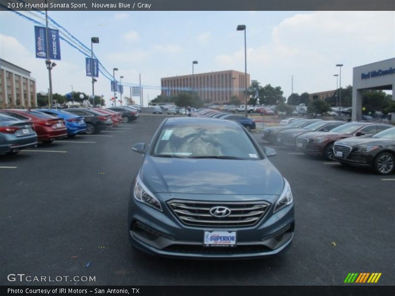 Nouveau Blue / Gray 2016 Hyundai Sonata Sport