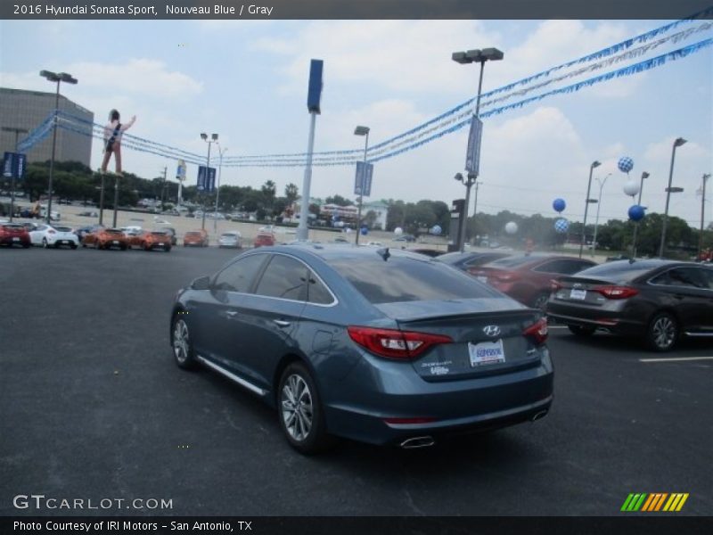 Nouveau Blue / Gray 2016 Hyundai Sonata Sport