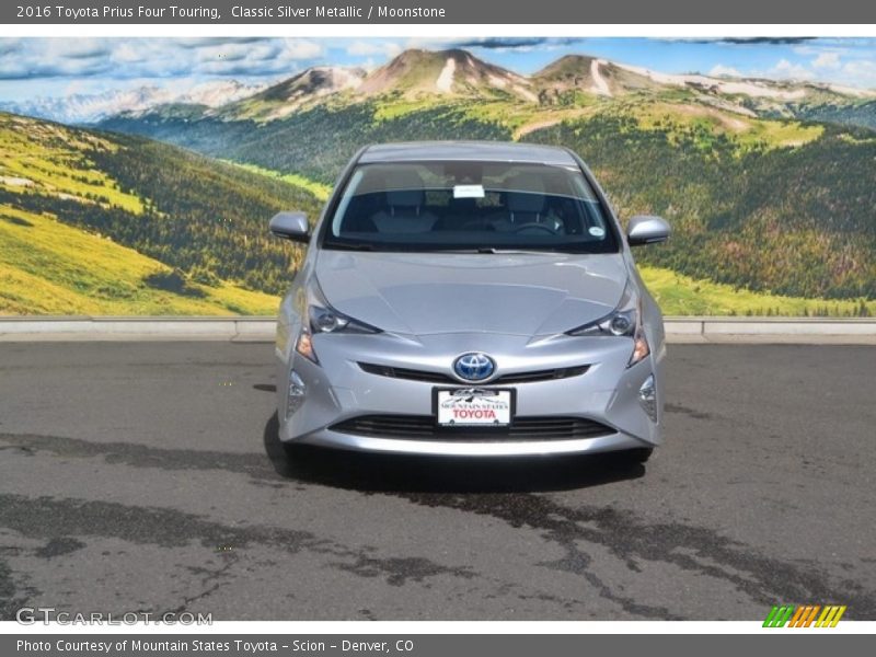 Classic Silver Metallic / Moonstone 2016 Toyota Prius Four Touring
