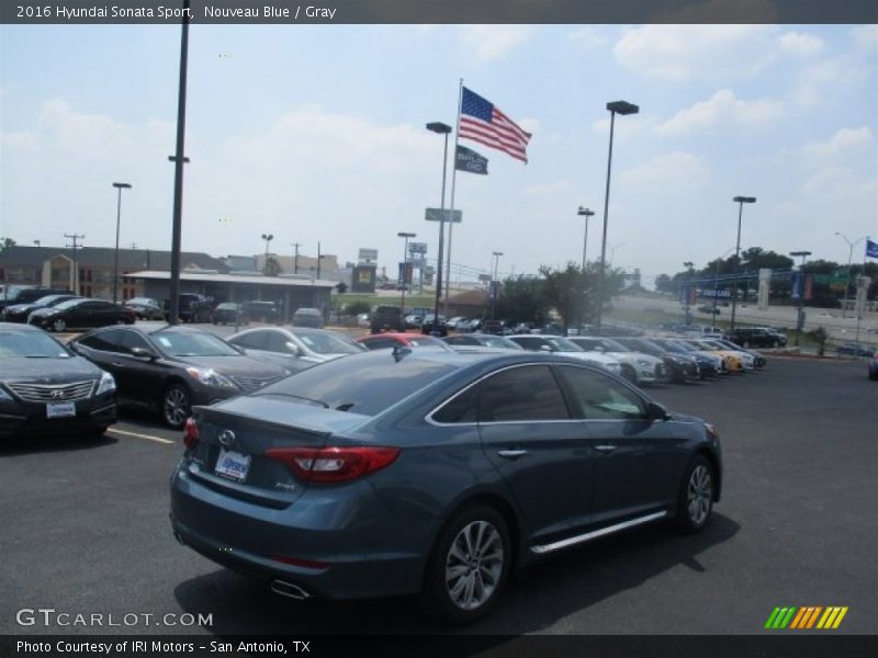 Nouveau Blue / Gray 2016 Hyundai Sonata Sport