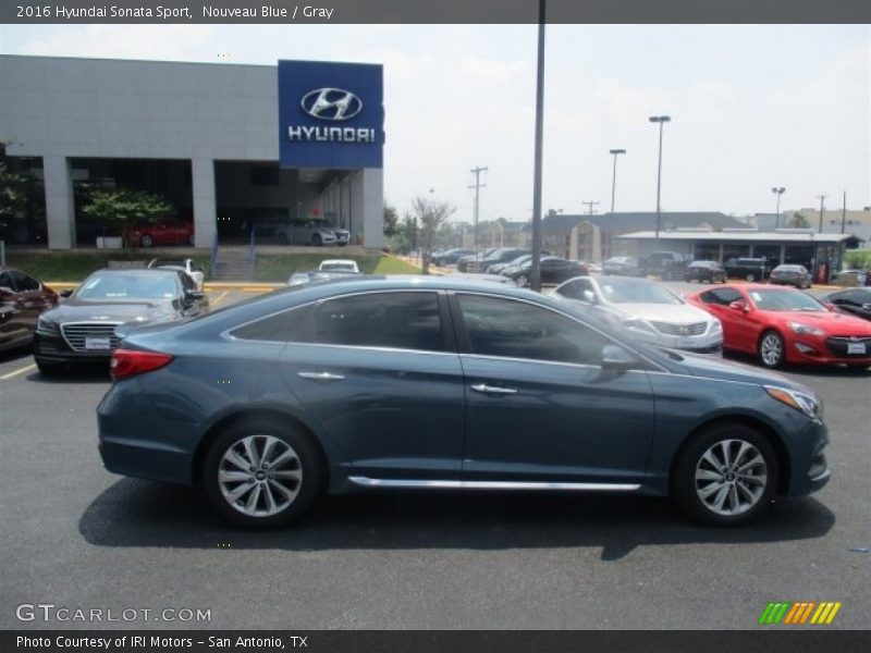 Nouveau Blue / Gray 2016 Hyundai Sonata Sport