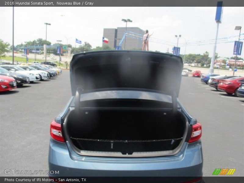 Nouveau Blue / Gray 2016 Hyundai Sonata Sport