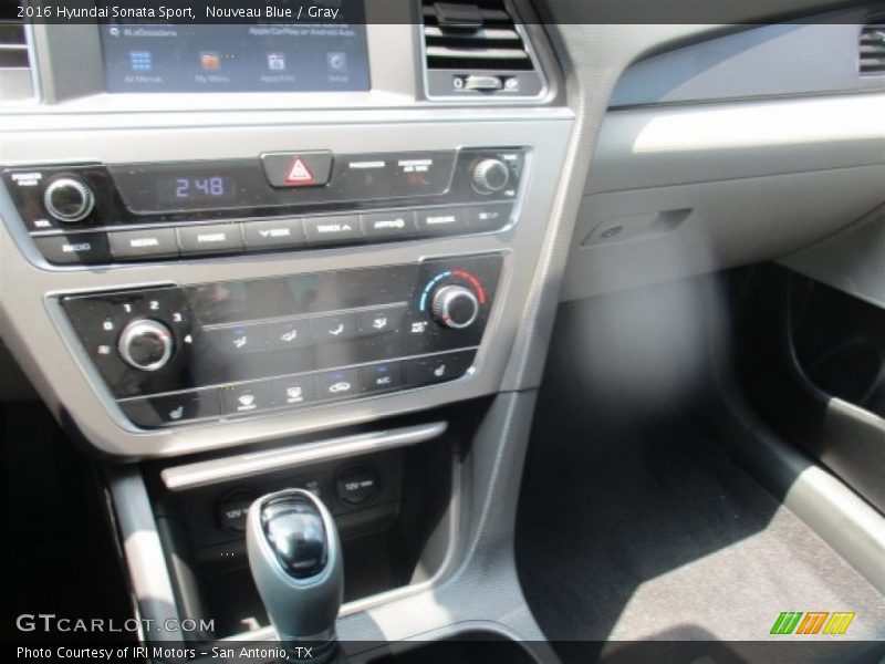 Nouveau Blue / Gray 2016 Hyundai Sonata Sport