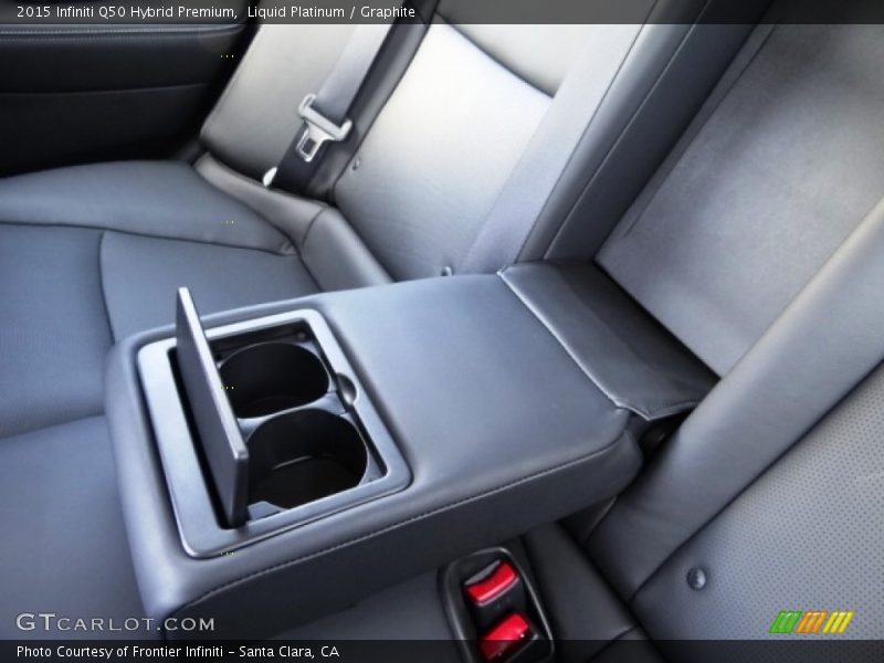 Liquid Platinum / Graphite 2015 Infiniti Q50 Hybrid Premium