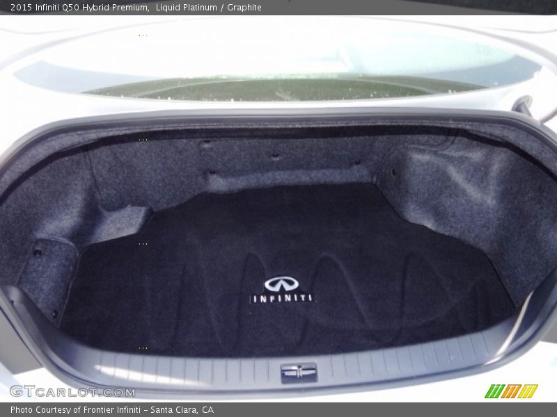 Liquid Platinum / Graphite 2015 Infiniti Q50 Hybrid Premium