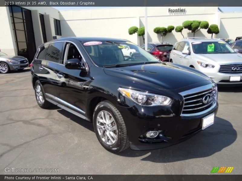 Black Obsidian / Graphite 2013 Infiniti JX 35 AWD