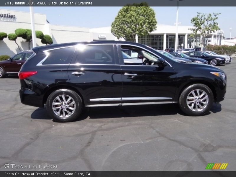 Black Obsidian / Graphite 2013 Infiniti JX 35 AWD