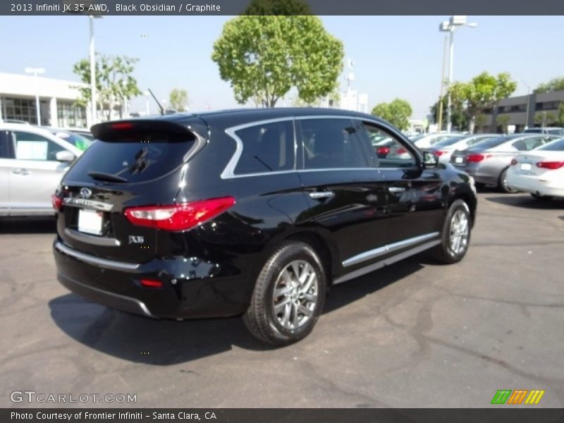 Black Obsidian / Graphite 2013 Infiniti JX 35 AWD