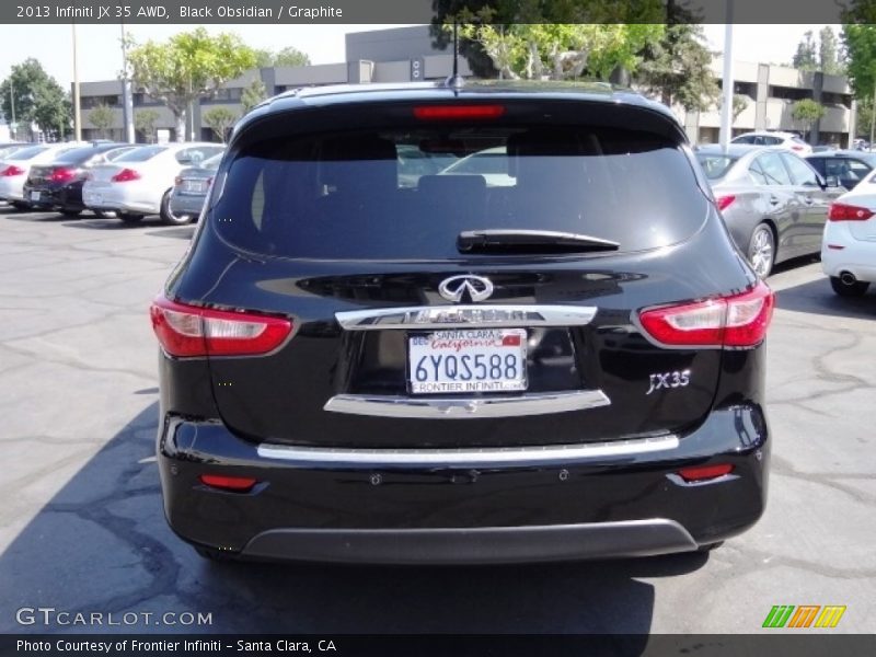 Black Obsidian / Graphite 2013 Infiniti JX 35 AWD