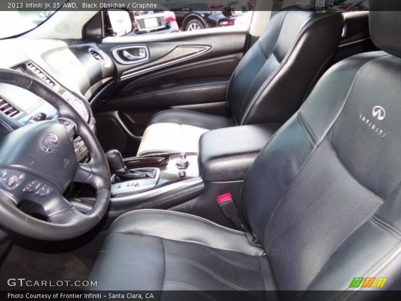 Black Obsidian / Graphite 2013 Infiniti JX 35 AWD