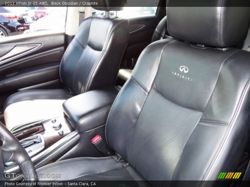 Black Obsidian / Graphite 2013 Infiniti JX 35 AWD