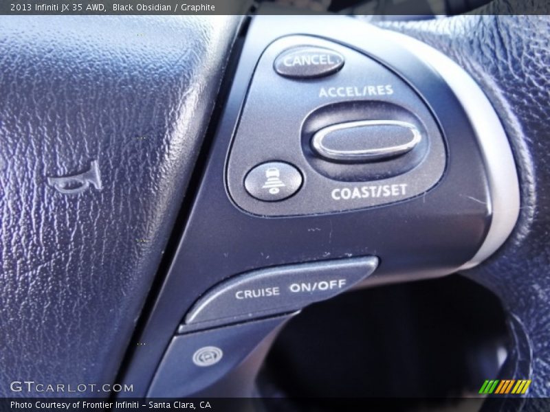 Black Obsidian / Graphite 2013 Infiniti JX 35 AWD