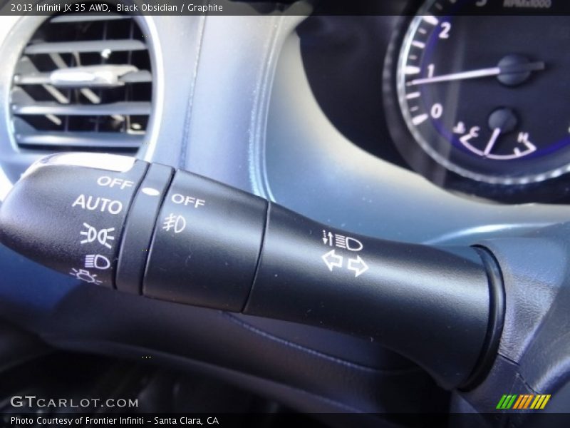 Black Obsidian / Graphite 2013 Infiniti JX 35 AWD