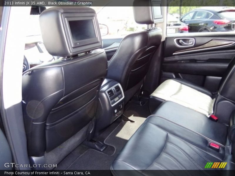Black Obsidian / Graphite 2013 Infiniti JX 35 AWD