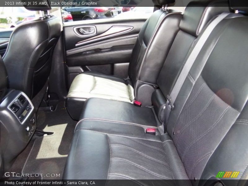 Black Obsidian / Graphite 2013 Infiniti JX 35 AWD