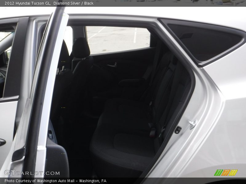 Diamond Silver / Black 2012 Hyundai Tucson GL