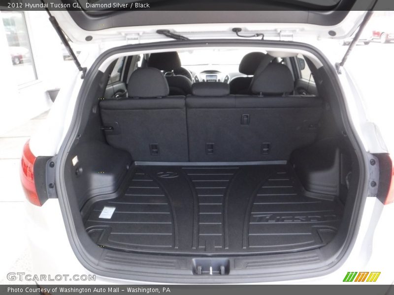 Diamond Silver / Black 2012 Hyundai Tucson GL