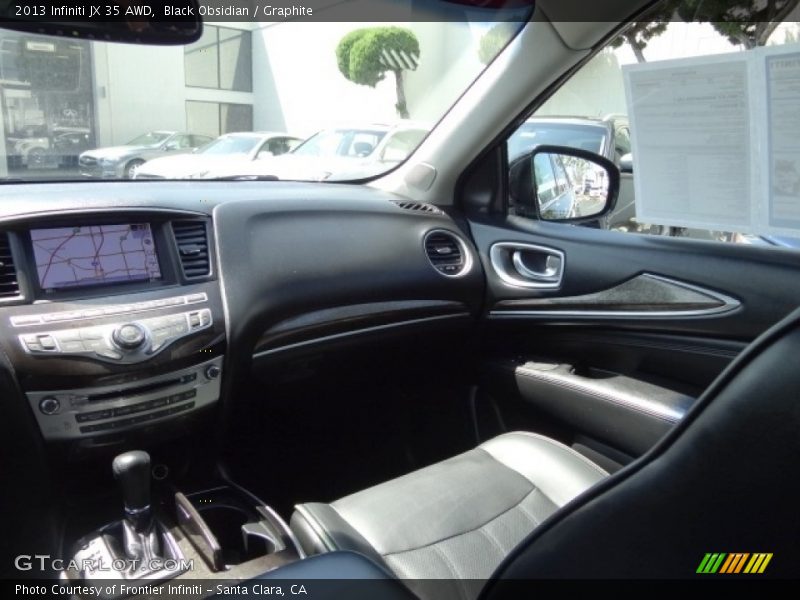Black Obsidian / Graphite 2013 Infiniti JX 35 AWD