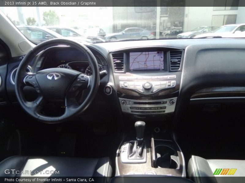 Black Obsidian / Graphite 2013 Infiniti JX 35 AWD
