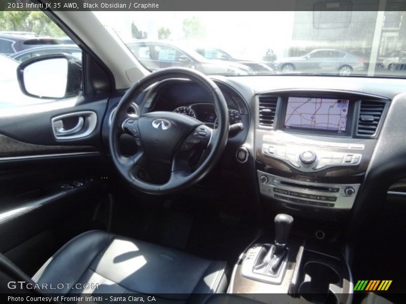 Black Obsidian / Graphite 2013 Infiniti JX 35 AWD