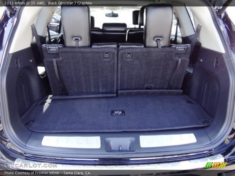 Black Obsidian / Graphite 2013 Infiniti JX 35 AWD