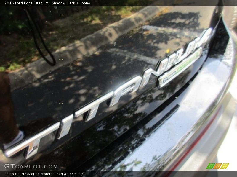 Shadow Black / Ebony 2016 Ford Edge Titanium