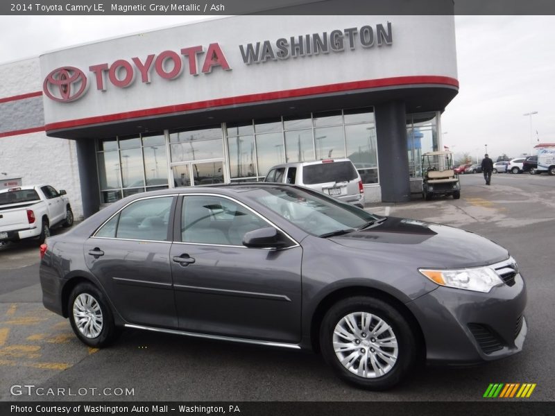 Magnetic Gray Metallic / Ash 2014 Toyota Camry LE