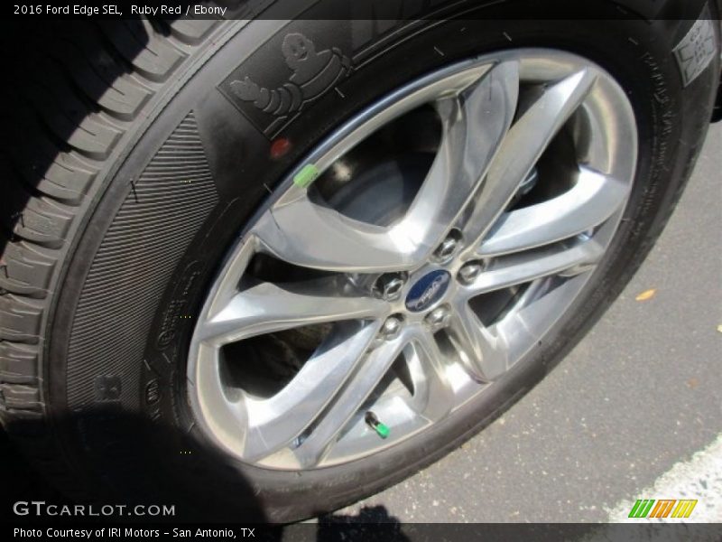 Ruby Red / Ebony 2016 Ford Edge SEL