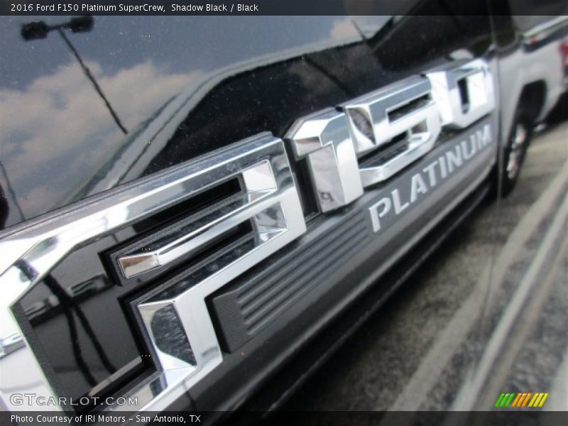 Shadow Black / Black 2016 Ford F150 Platinum SuperCrew