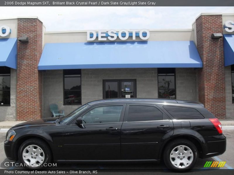 Brilliant Black Crystal Pearl / Dark Slate Gray/Light Slate Gray 2006 Dodge Magnum SXT