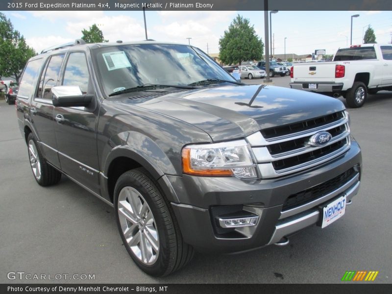 Magnetic Metallic / Platinum Ebony 2015 Ford Expedition Platinum 4x4