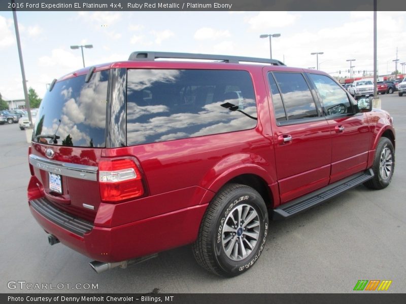 Ruby Red Metallic / Platinum Ebony 2016 Ford Expedition EL Platinum 4x4