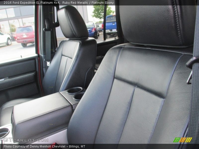 Ruby Red Metallic / Platinum Ebony 2016 Ford Expedition EL Platinum 4x4