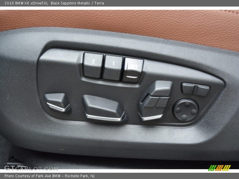 Controls of 2016 X6 xDrive50i