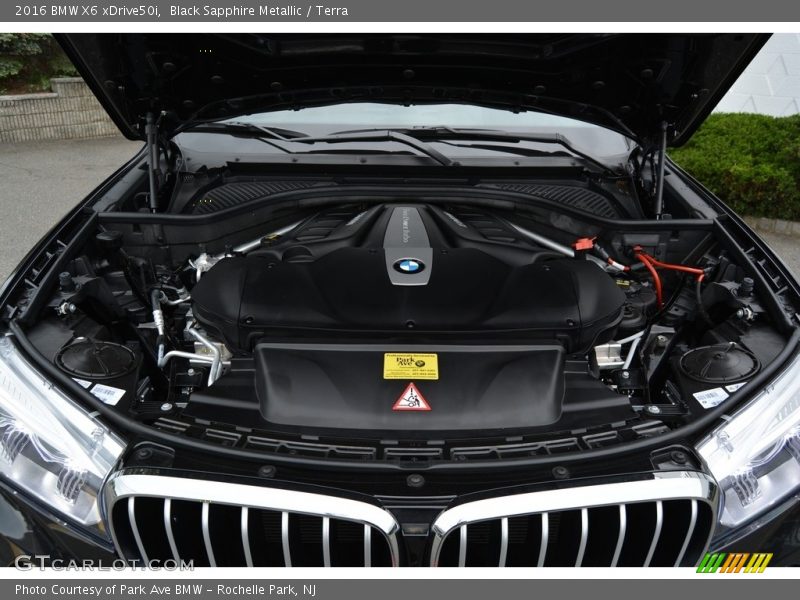  2016 X6 xDrive50i Engine - 4.4 Liter DI TwinPower Turbocharged DOHC 32-Valve VVT V8