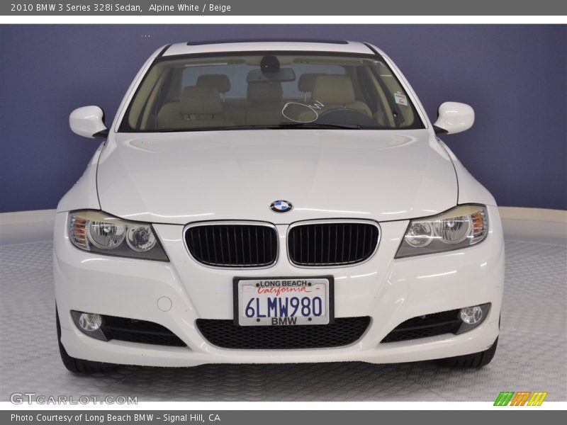 Alpine White / Beige 2010 BMW 3 Series 328i Sedan