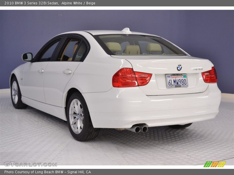Alpine White / Beige 2010 BMW 3 Series 328i Sedan