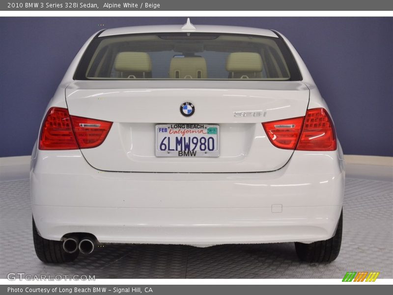 Alpine White / Beige 2010 BMW 3 Series 328i Sedan