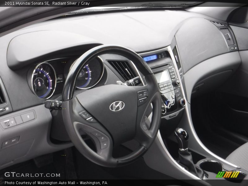 Radiant Silver / Gray 2011 Hyundai Sonata SE