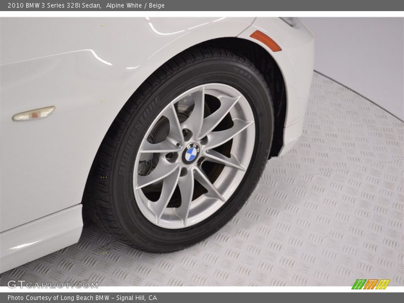 Alpine White / Beige 2010 BMW 3 Series 328i Sedan