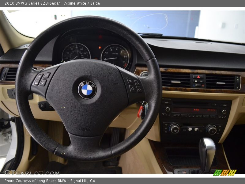 Alpine White / Beige 2010 BMW 3 Series 328i Sedan