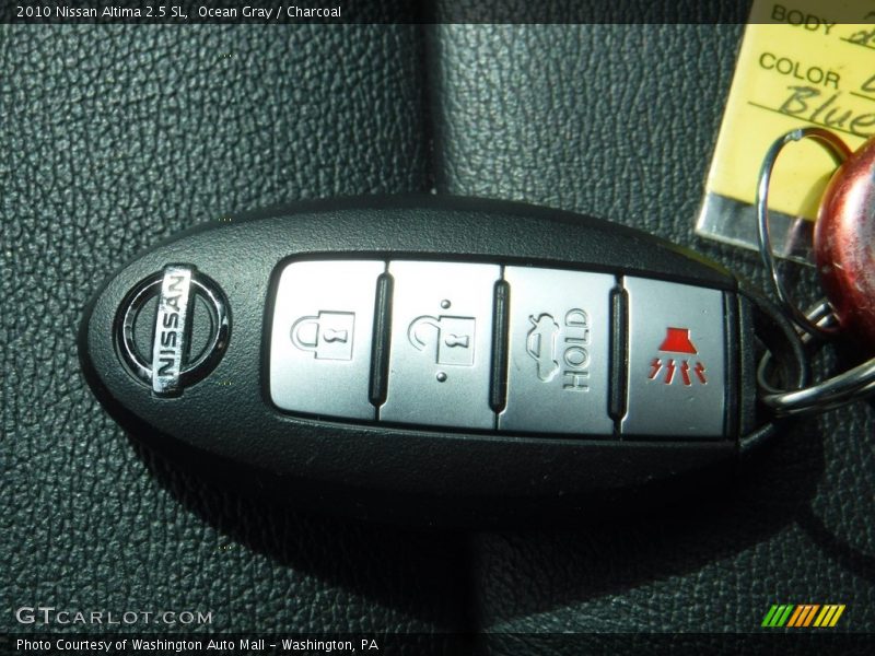 Ocean Gray / Charcoal 2010 Nissan Altima 2.5 SL
