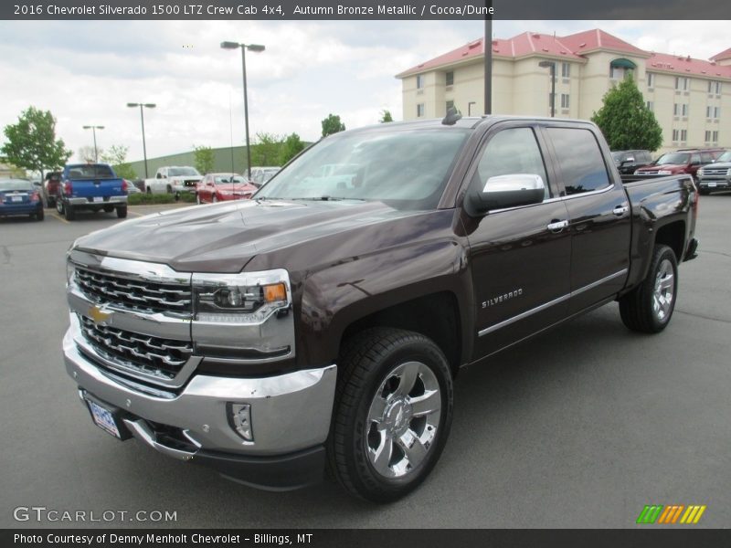 Front 3/4 View of 2016 Silverado 1500 LTZ Crew Cab 4x4